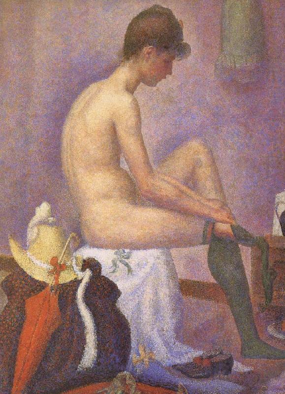 Georges Seurat The Post of Woman china oil painting image